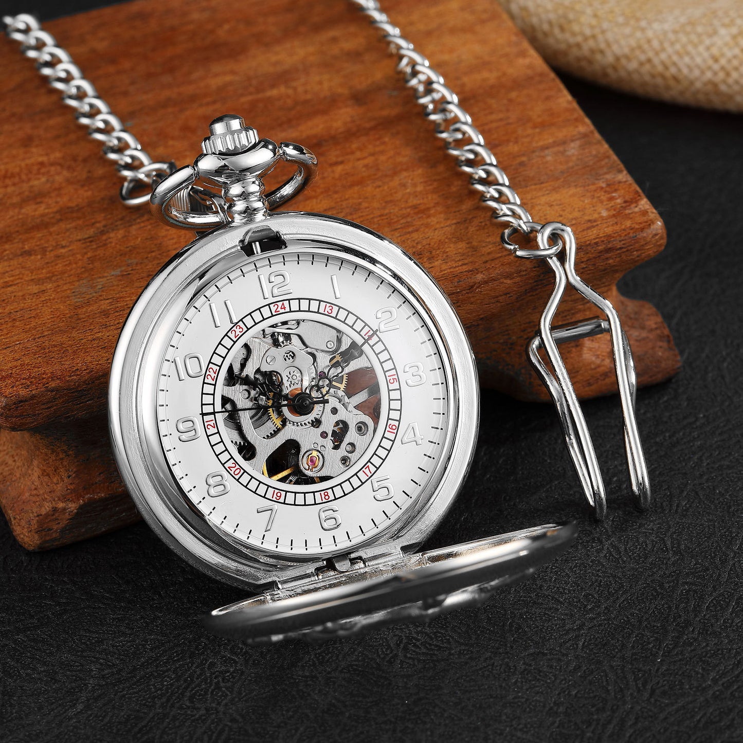 Carved Pocket Watch Collection