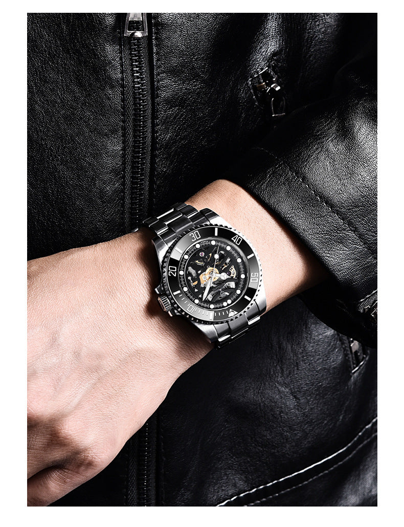 PAGANI Steel Band Automatic Watch