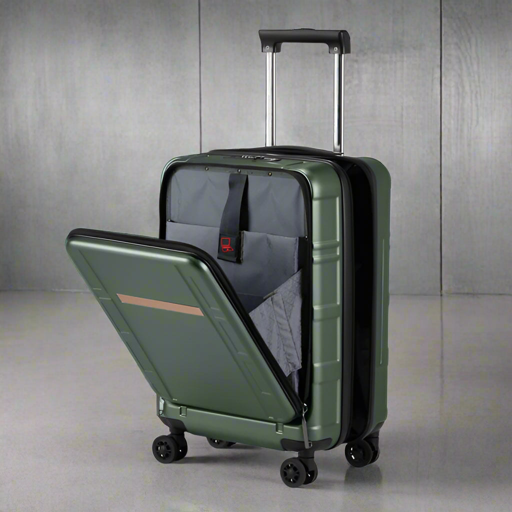 Front End 20 Inch Expandable Suitcase