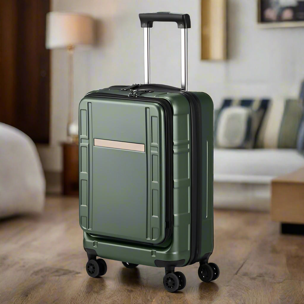 Front End 20 Inch Expandable Suitcase