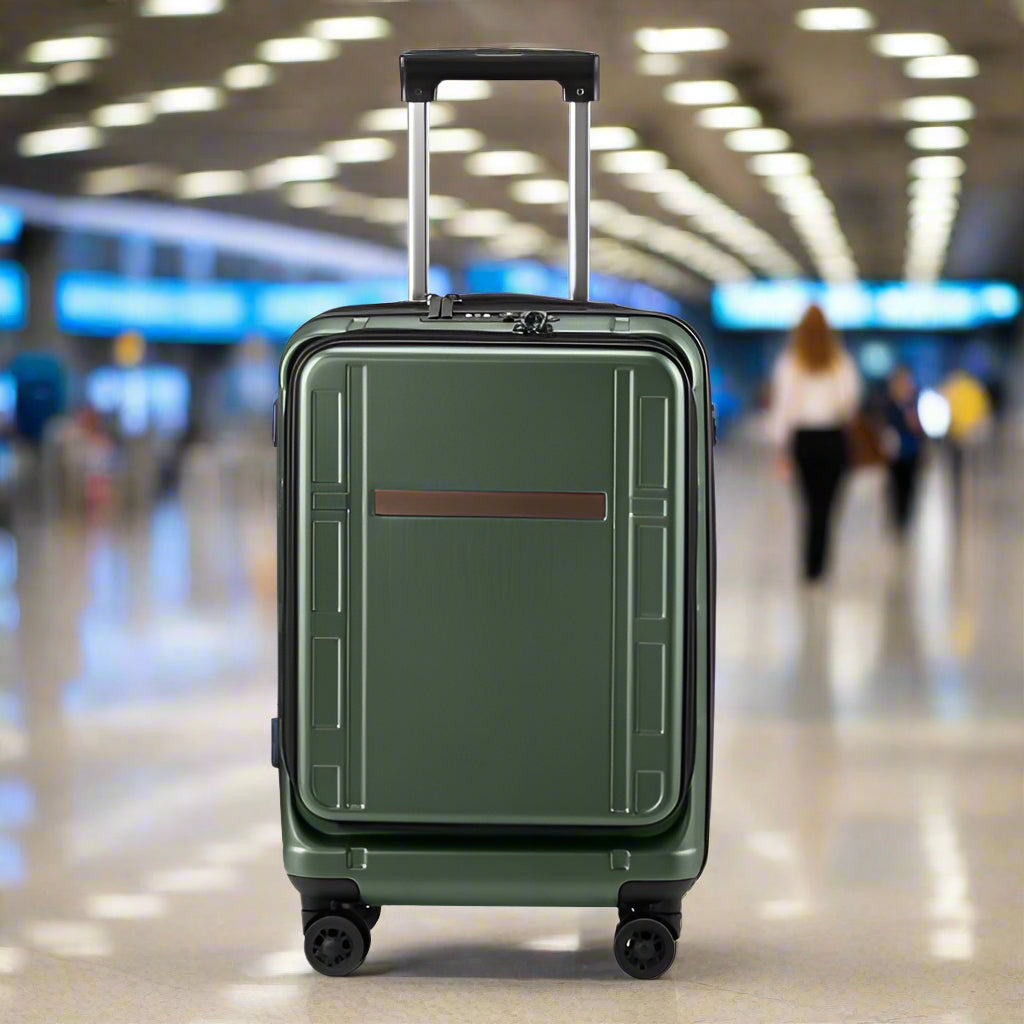 Front End 20 Inch Expandable Suitcase