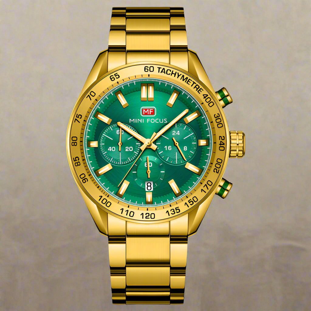 MiniFocus Steel Belt Quartz Watch