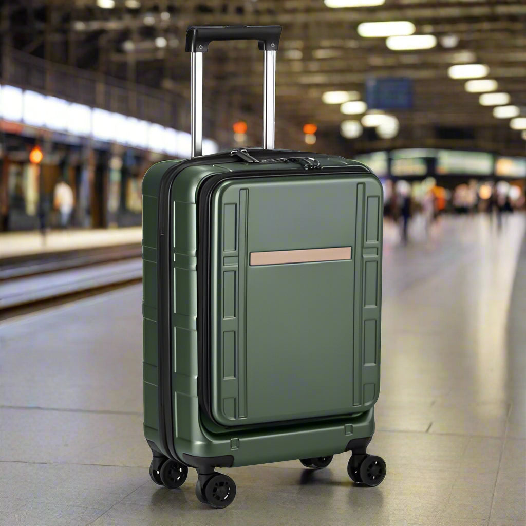 Front End 20 Inch Expandable Suitcase