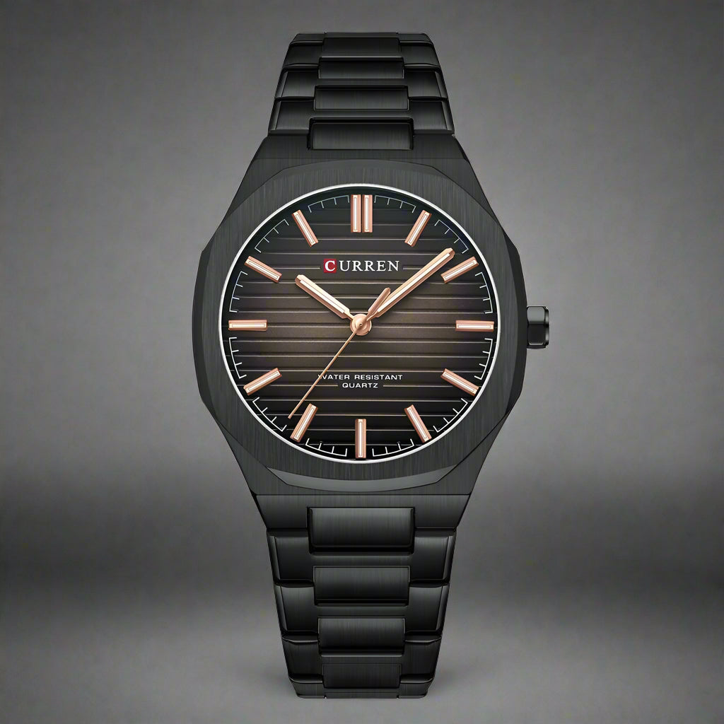 CUREN Steel Quartz Watch