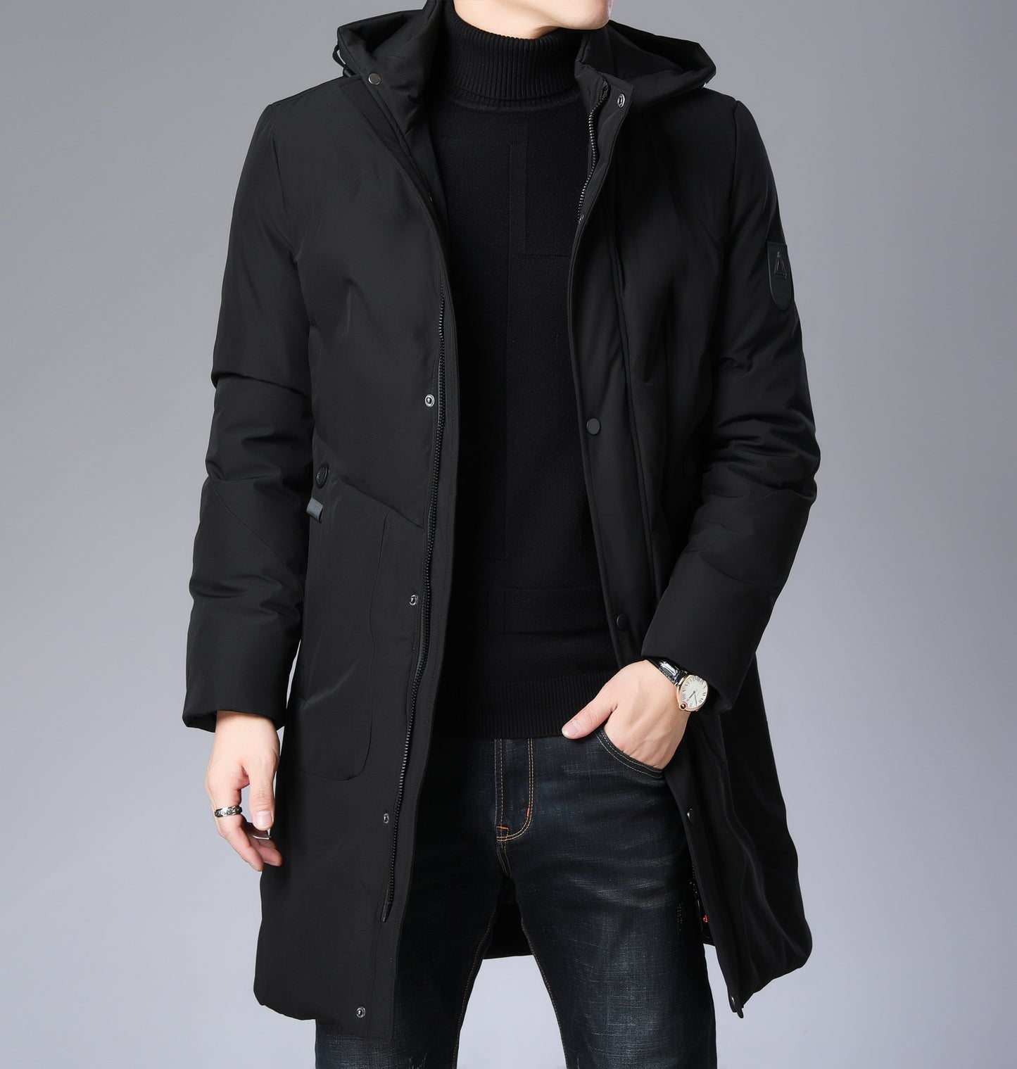 Hooded Overcoat