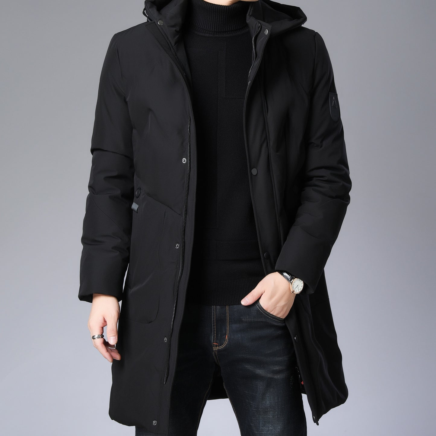 Hooded Overcoat