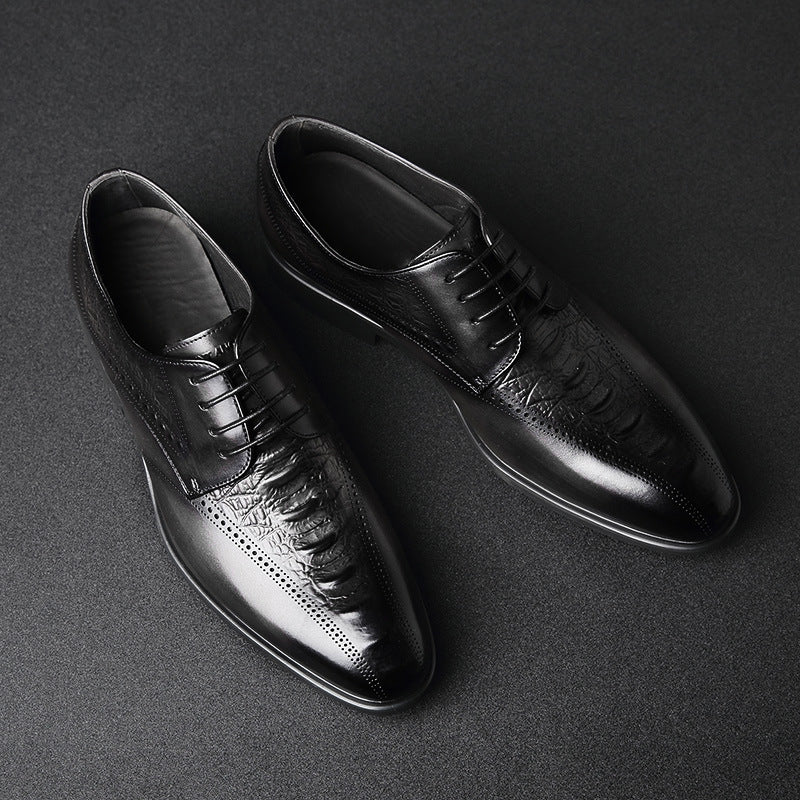 Carved Hollow Dress Shoes