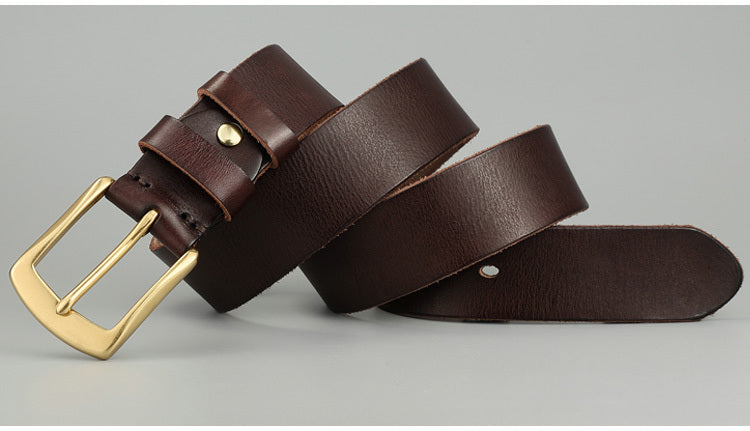 Handmade Cowhide Belt