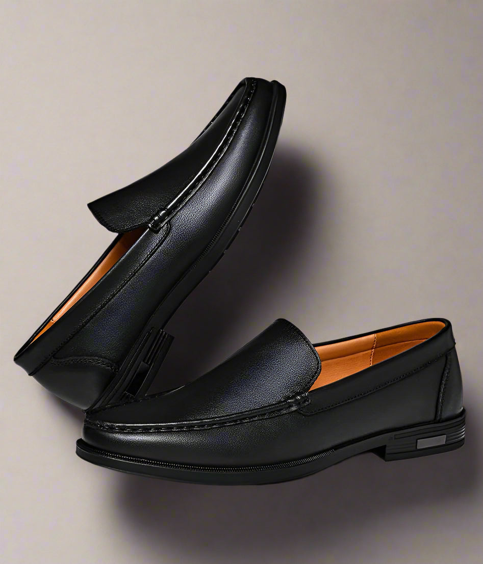 Cowhide Slip-On Loafers