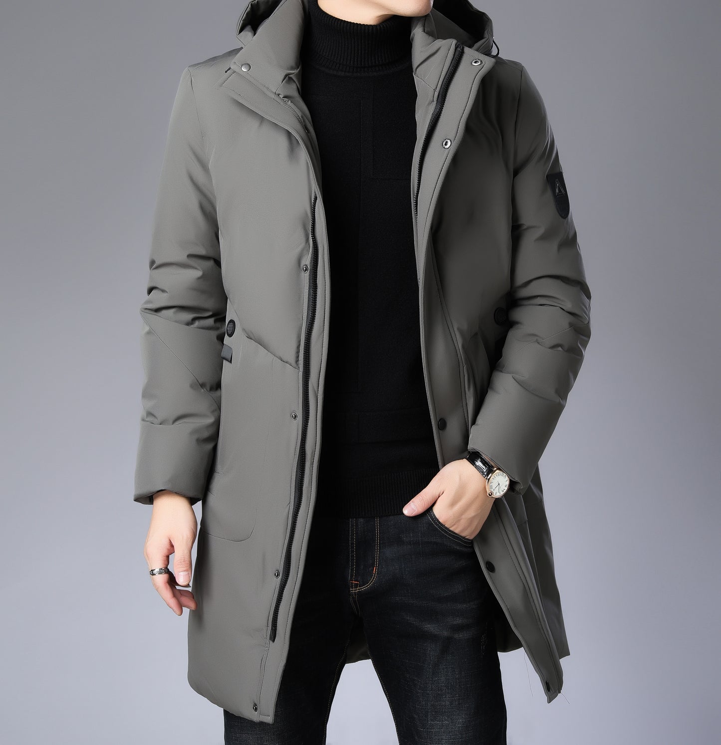 Hooded Overcoat