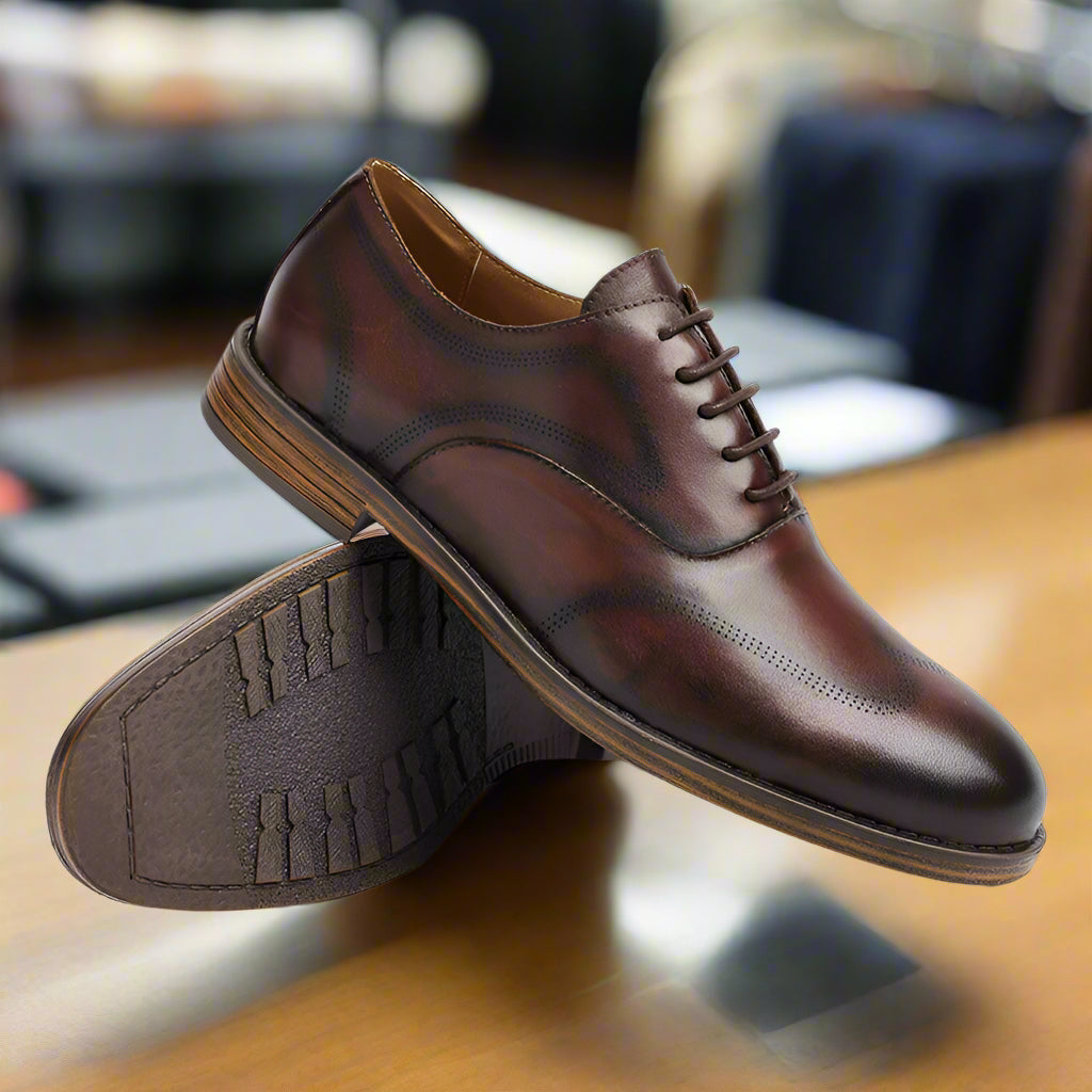 British Retro Polished Dress Shoes