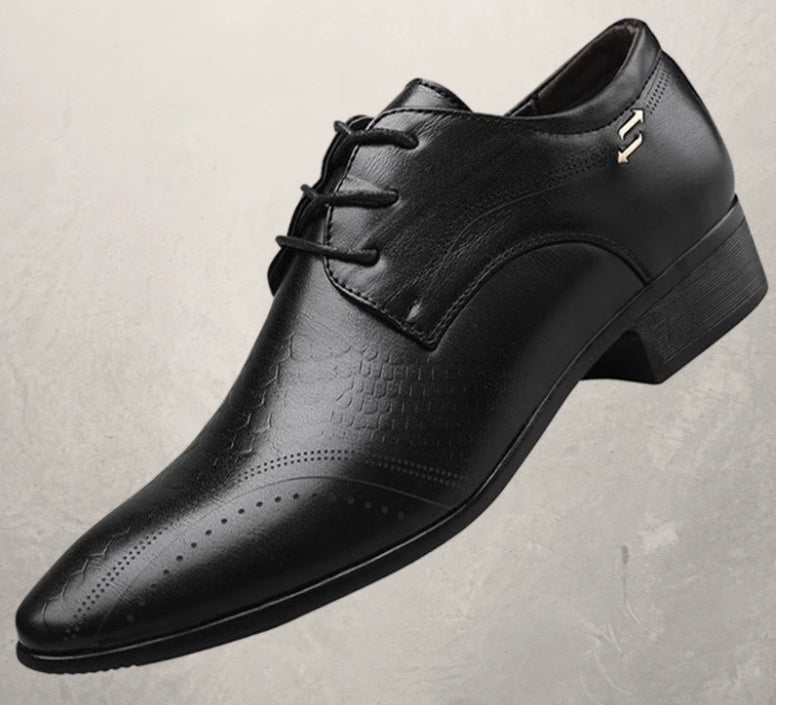 Carved Business Dress Shoes