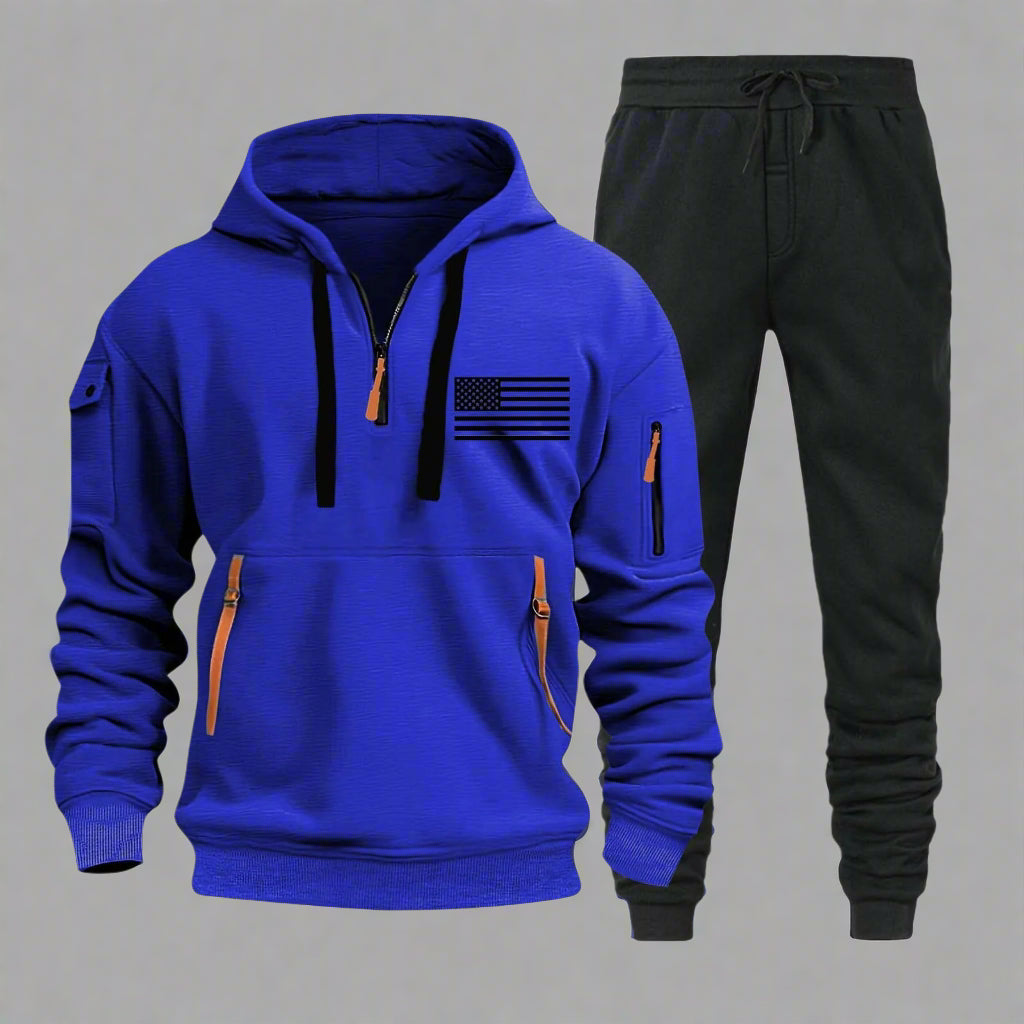 Old Glory On Board Pullover Sports Suit