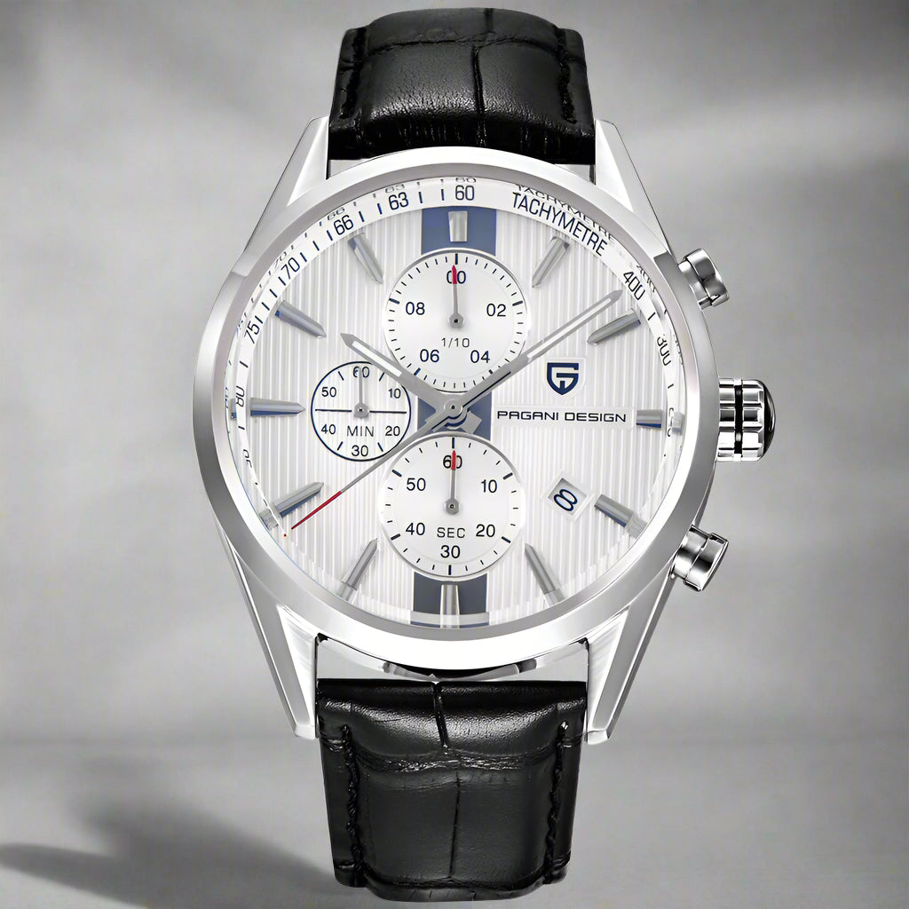 PAGANI DESIGN Center Stripe Quartz Watch