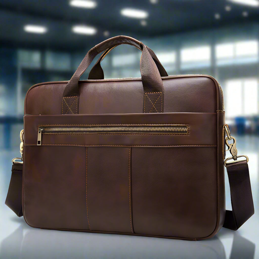 Stylish Leather Briefcase