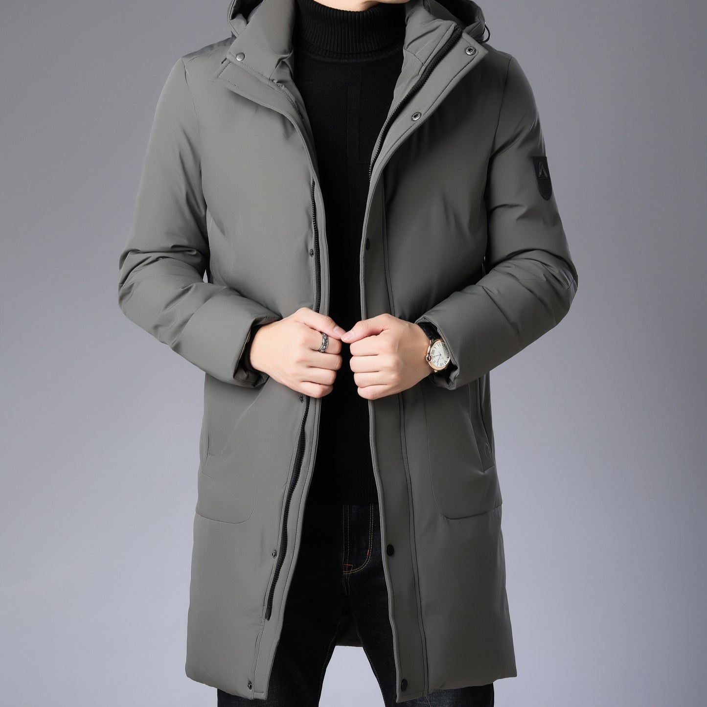 Hooded Overcoat