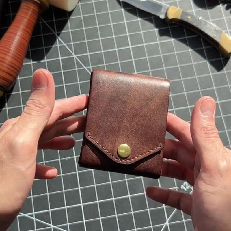 Retro Pen Card Holder Wallet