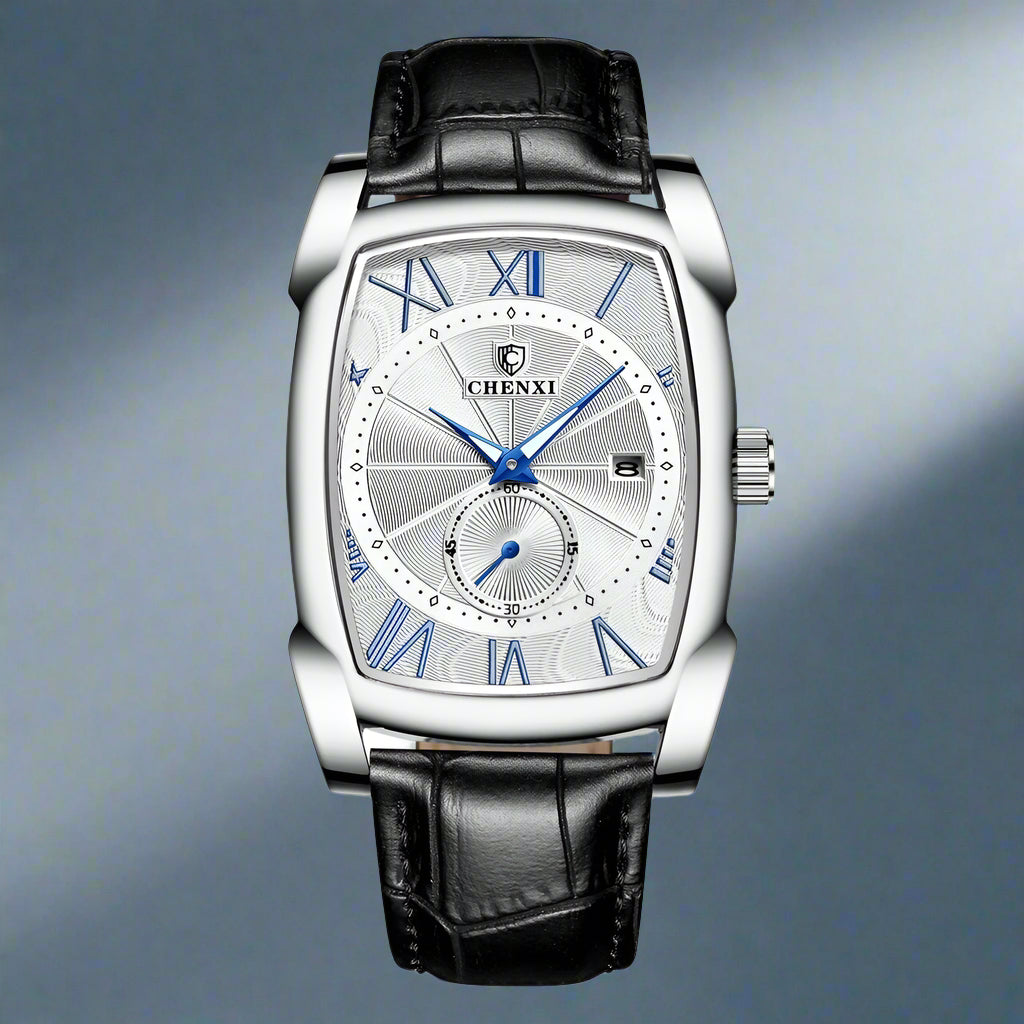 CHENXI Square Calendar Quartz Watch