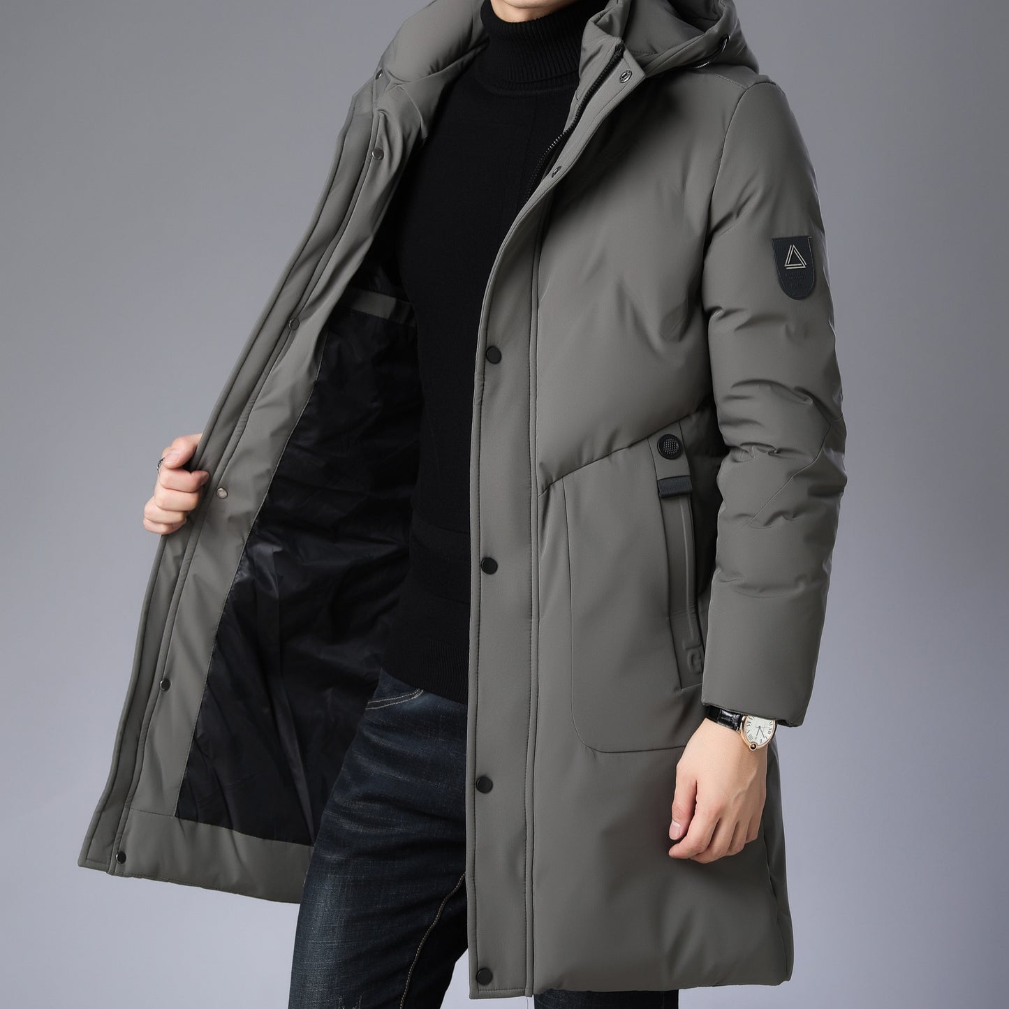 Hooded Overcoat