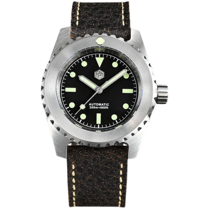 San Martin Stainless Steel Automatic Diving Sports Watch