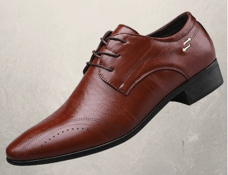 Carved Business Dress Shoes