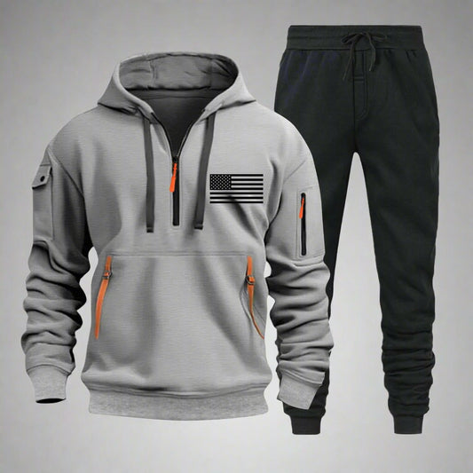 Old Glory On Board Pullover Sports Suit