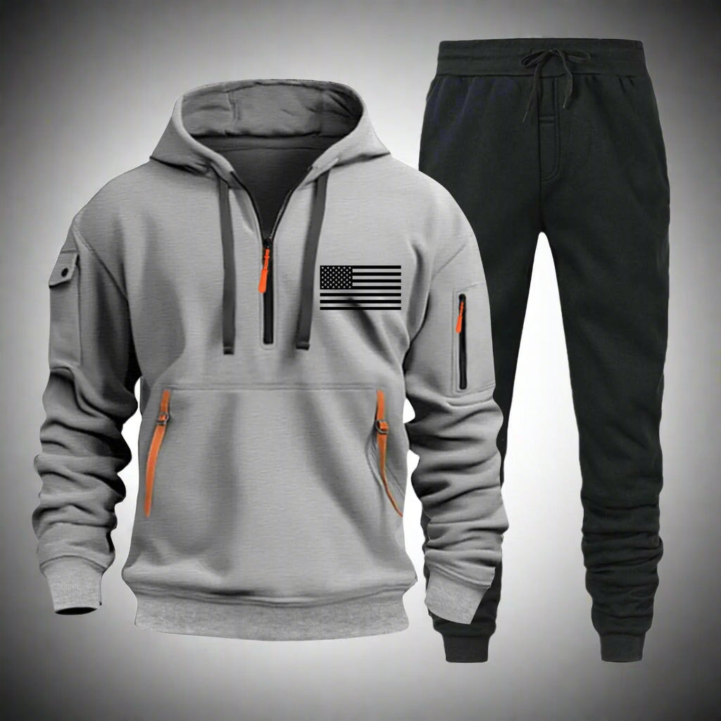 Old Glory On Board Pullover Sports Suit