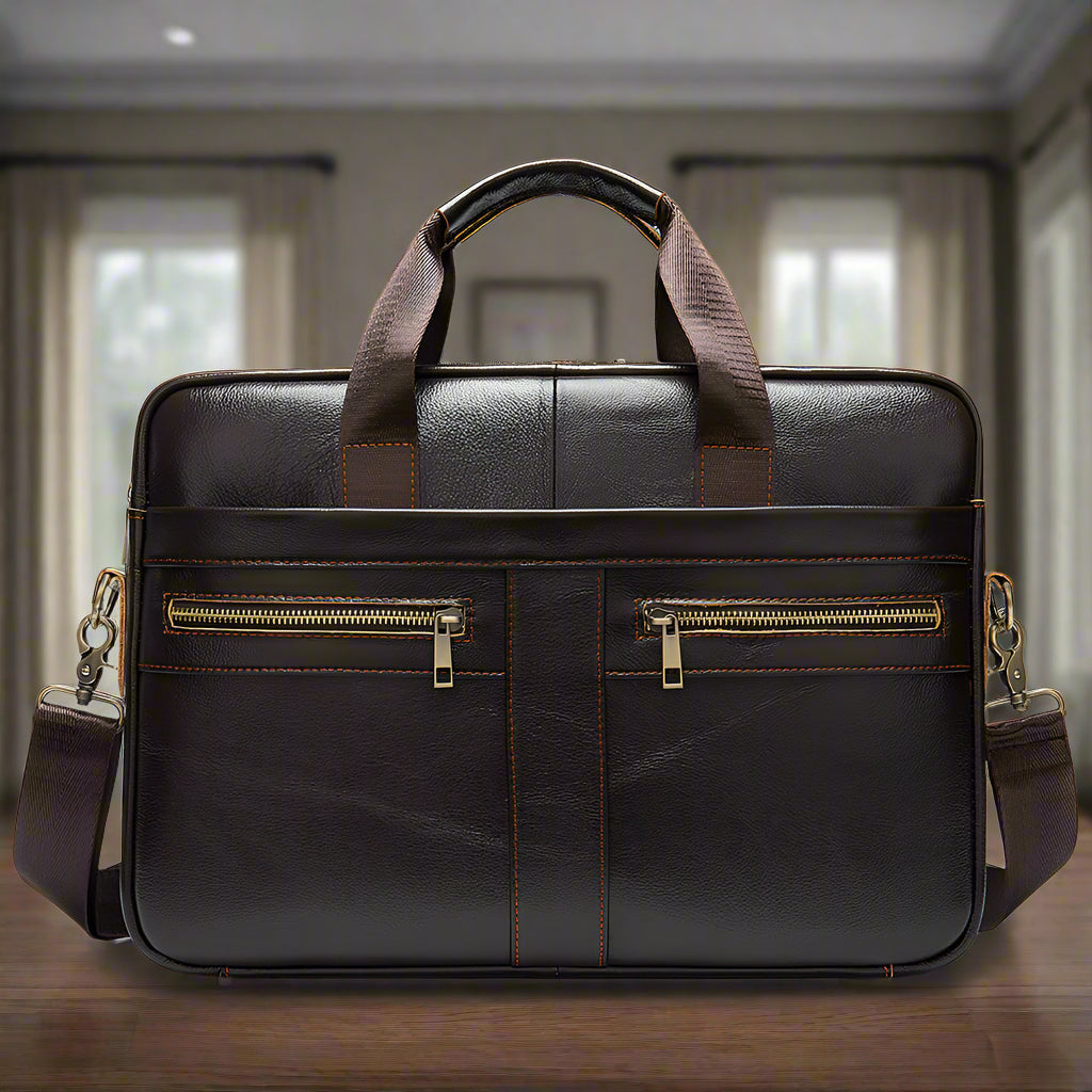 Stylish Leather Briefcase