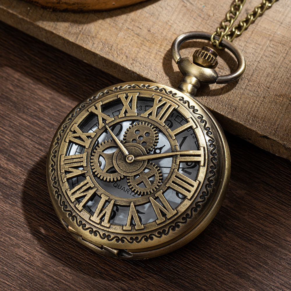 Classical Hollow Pocket Watch