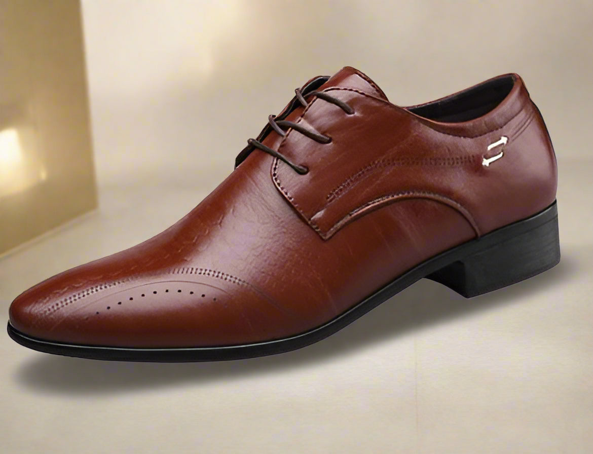 Carved Business Dress Shoes