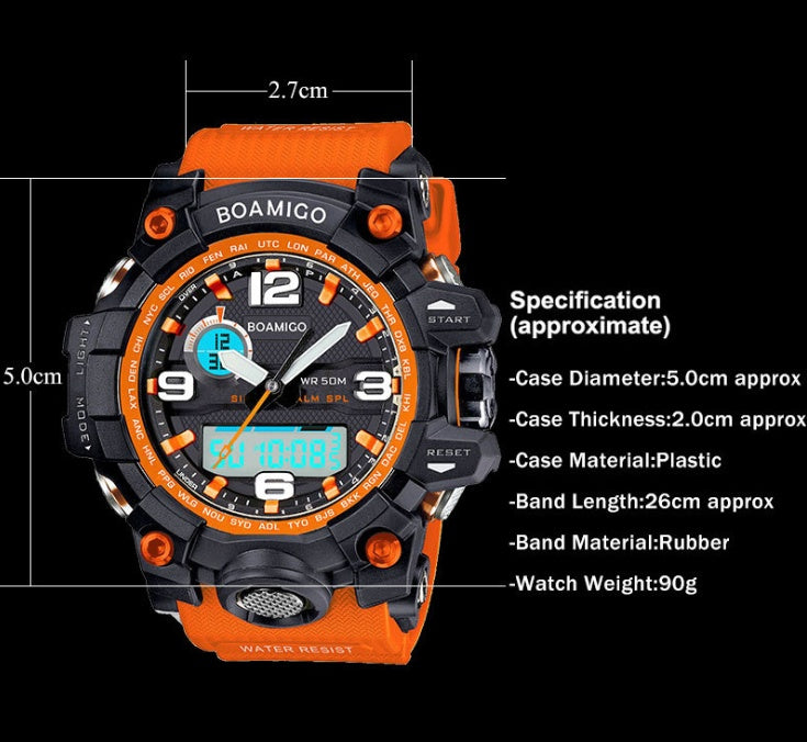 BOAMIGO Tactical Quartz Watch F5100