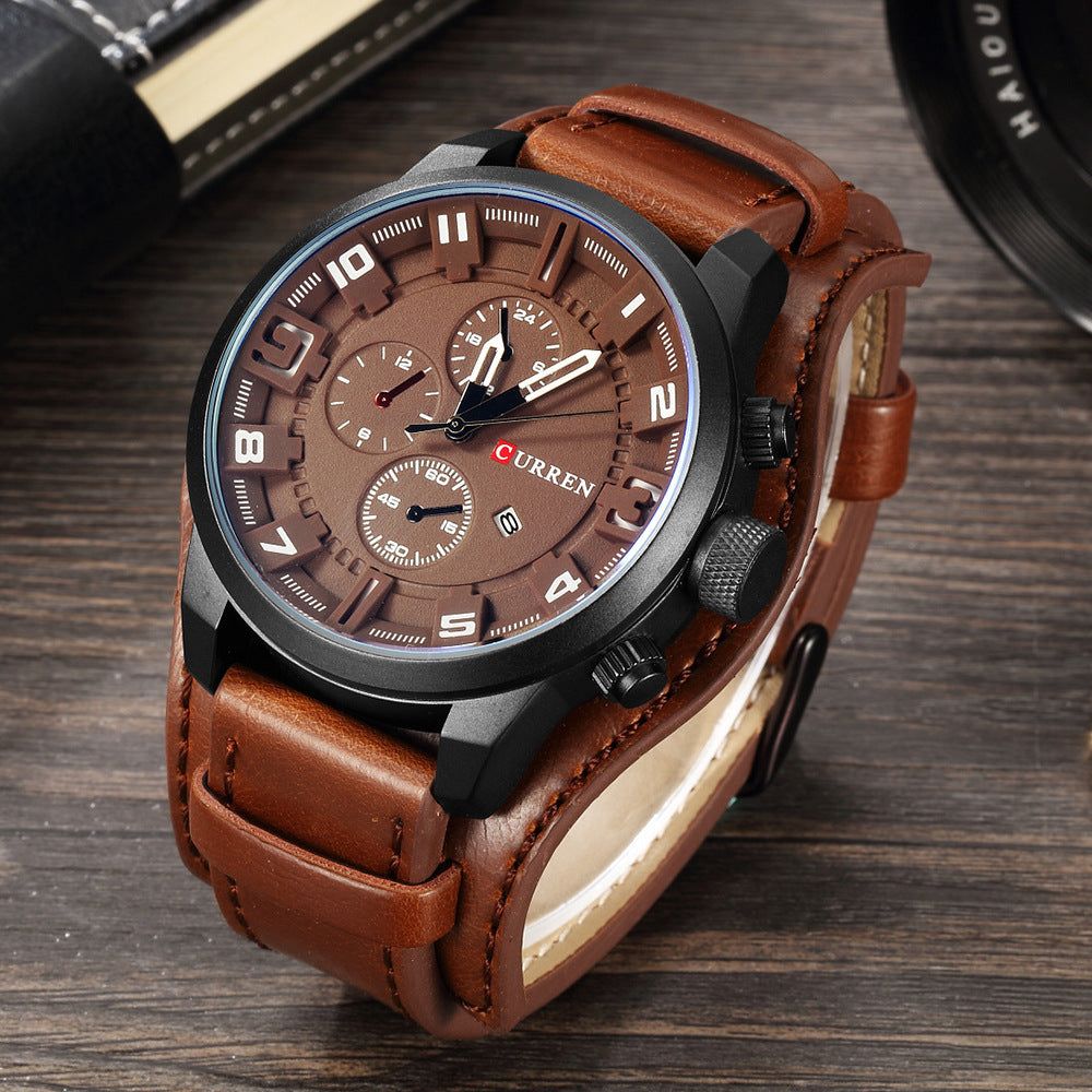 Curren Belt Bracelet Sports Quartz Watch