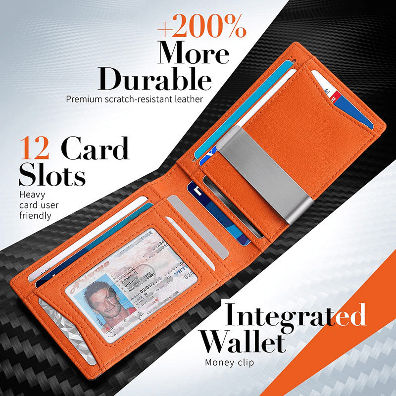 Ultra-Thin RFID Security Wallet