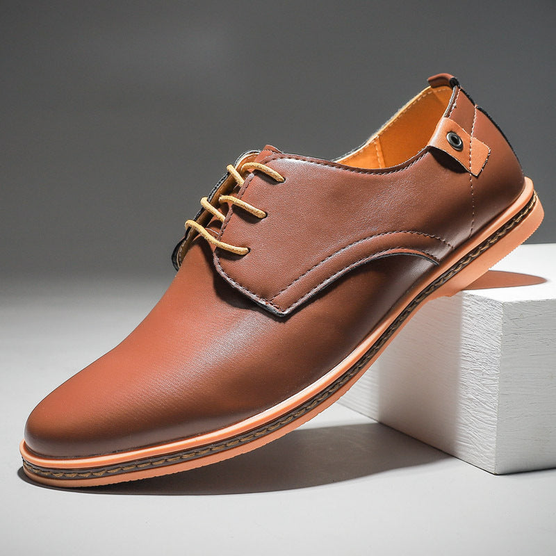 Men's Business Casual Leather Surface Shoes