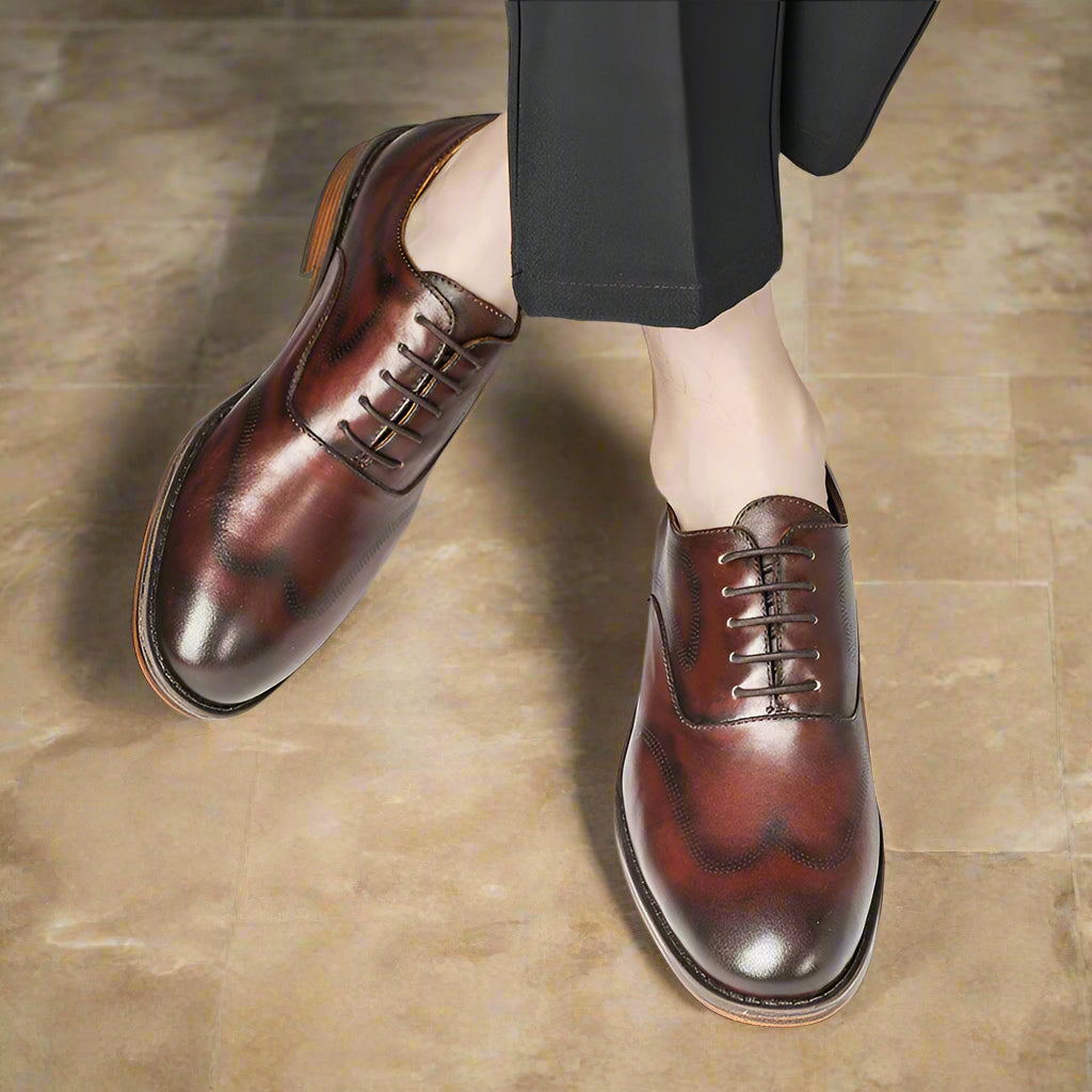 British Retro Polished Dress Shoes