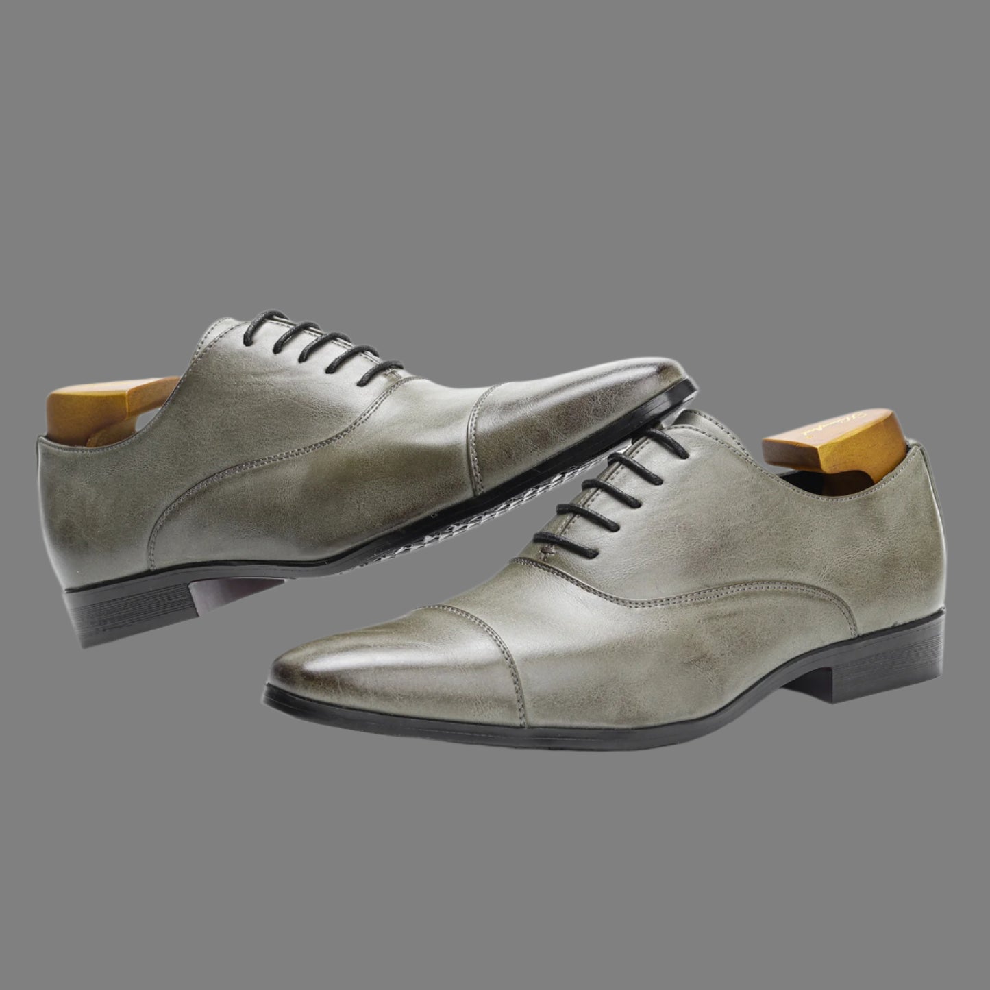 Oxford Business Retro Rub Dress Shoes