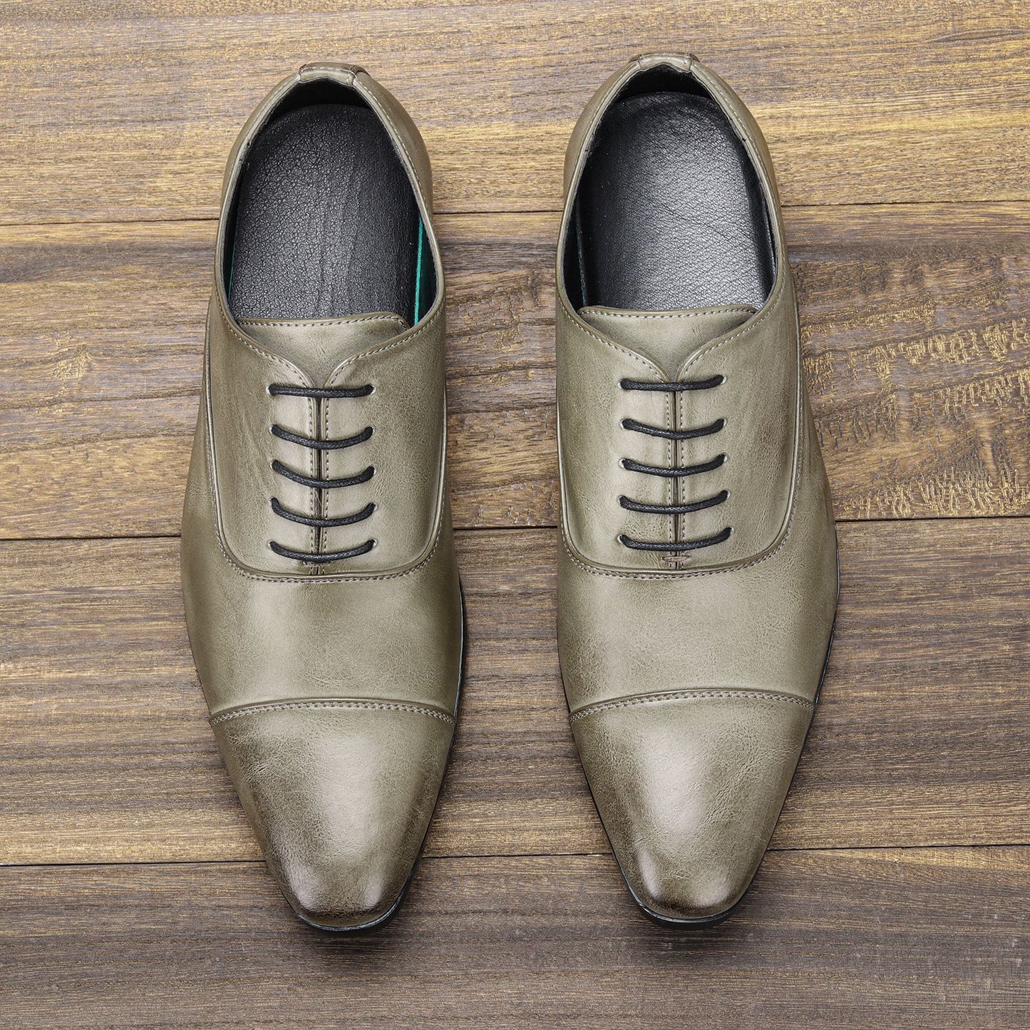 Oxford Business Retro Rub Dress Shoes