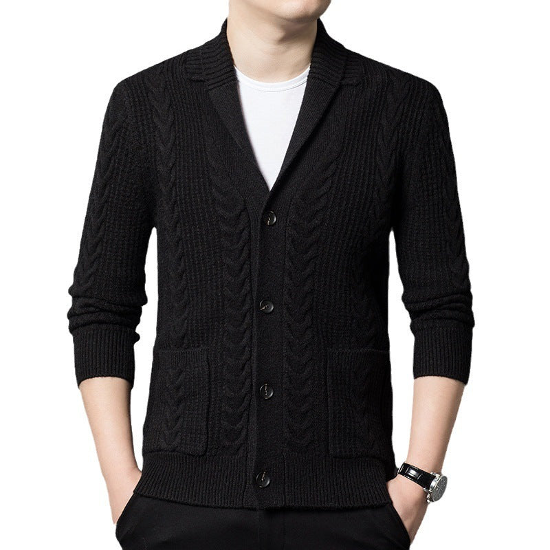 Knitted Cardigan Sweater