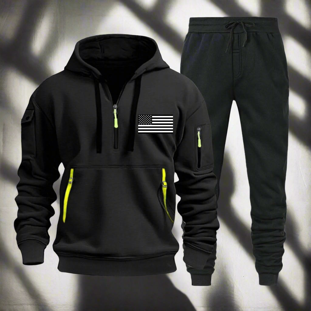 Old Glory On Board Pullover Sports Suit