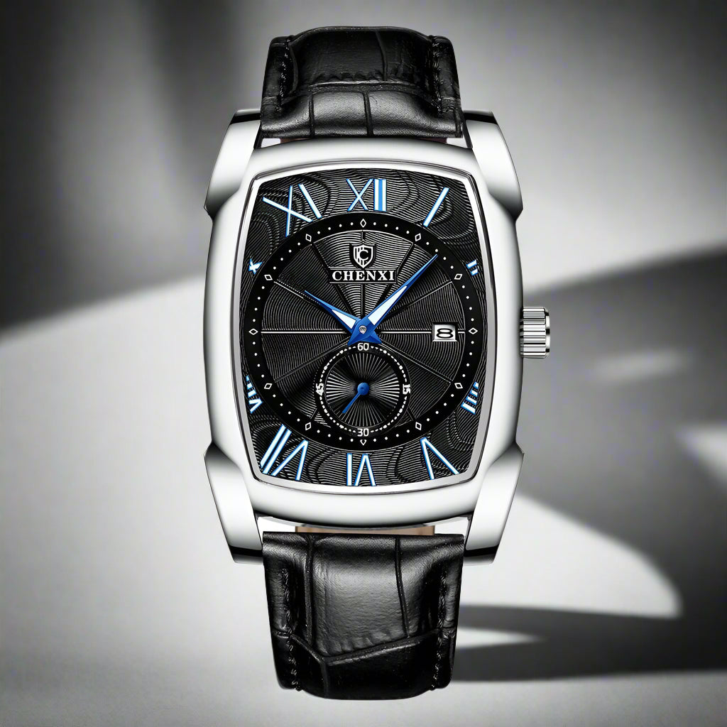 CHENXI Square Calendar Quartz Watch