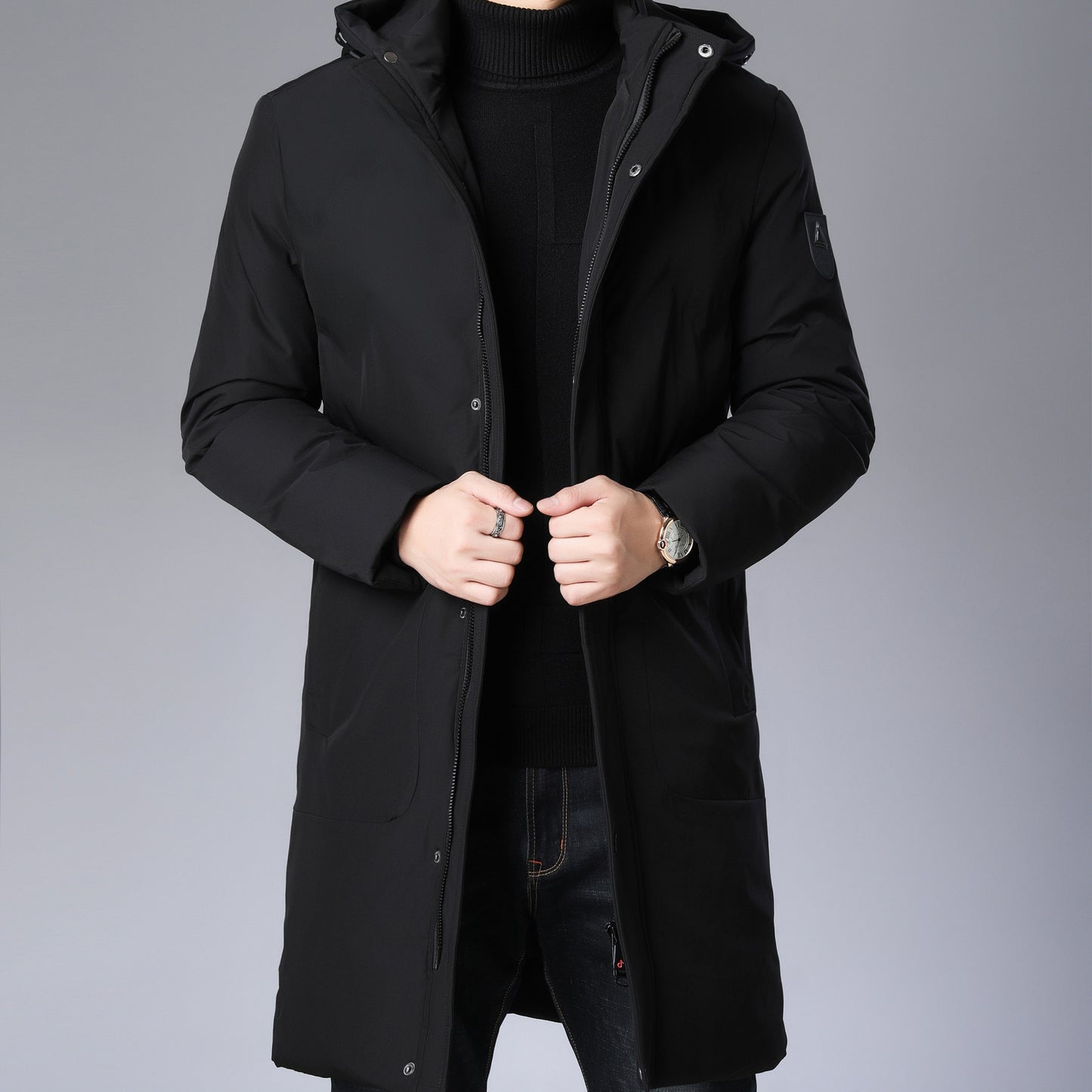 Hooded Overcoat