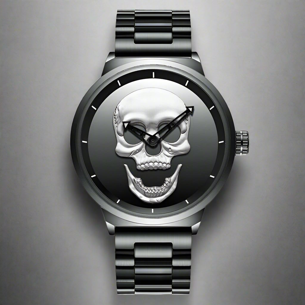 PAGANI DESIGN Skull Quartz Watch