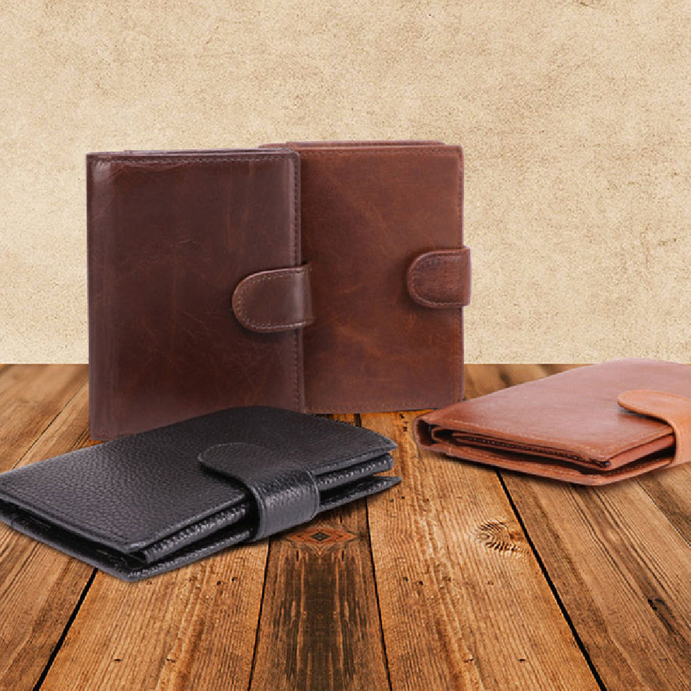 Crazy Horse Leather Wallet