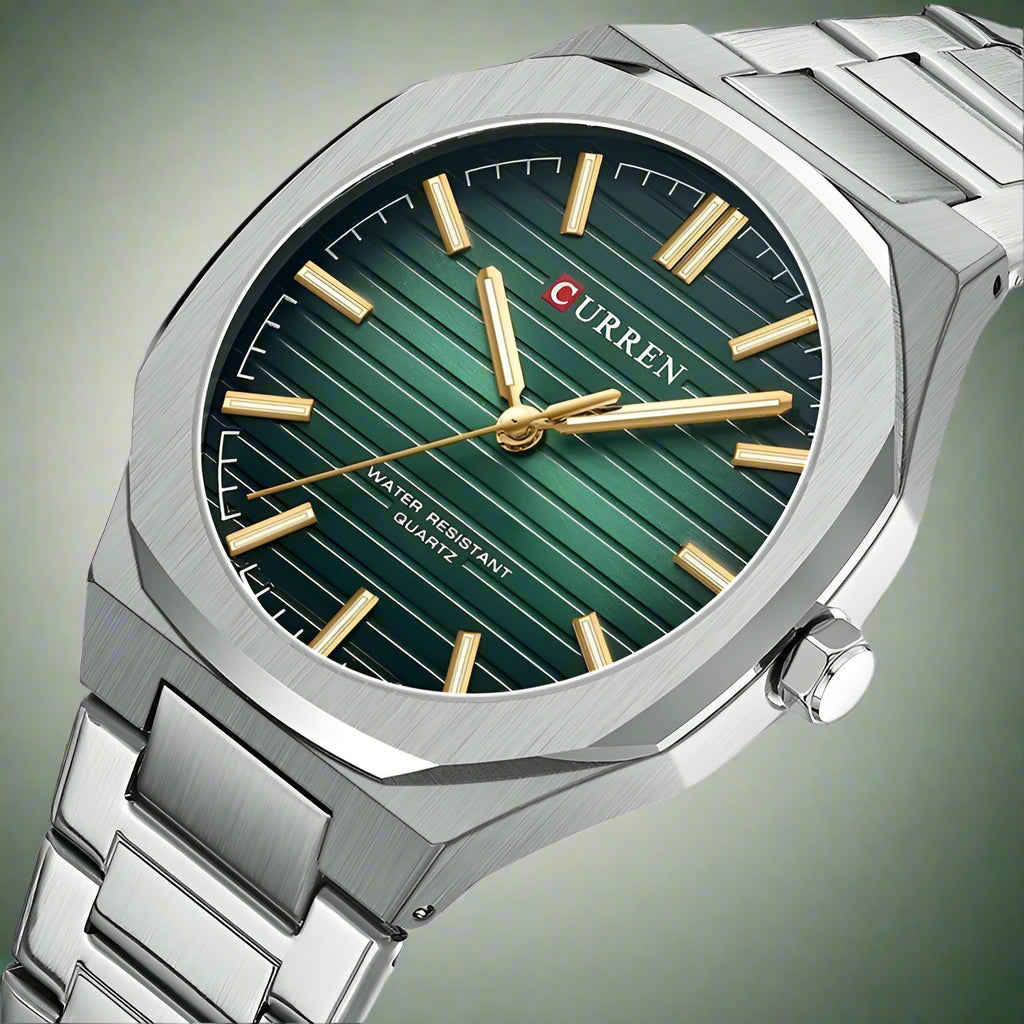 CUREN Steel Quartz Watch