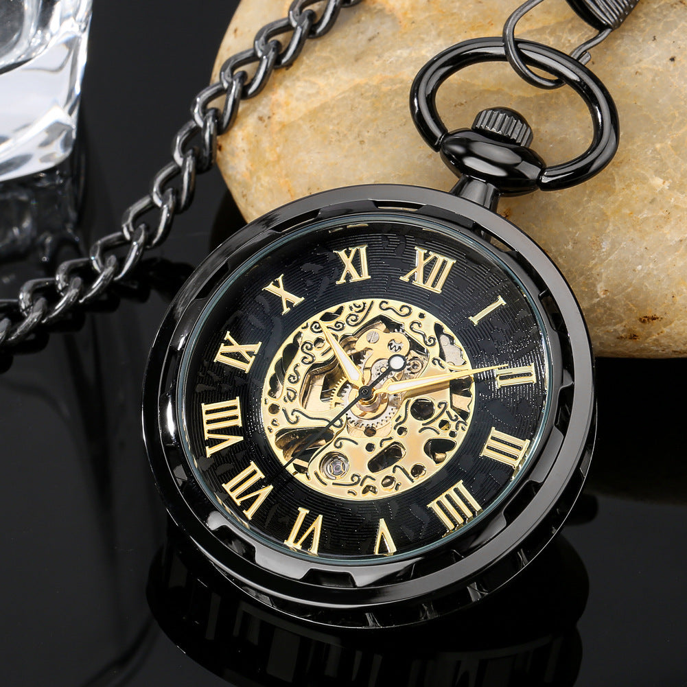 Hollow Roman Pocket Watch